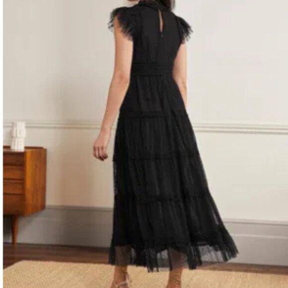 Boden Edie Tiered Tulle Midi Dress, 12P - Picture 4 of 10
